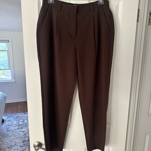 Abercrombie & Fitch Dark Brown Cropped Pants